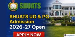 SHUATS UG and PG Admission 2026 Open